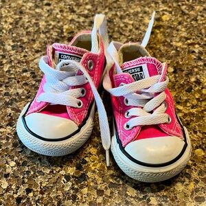 Converse Kids Pink Sneakers